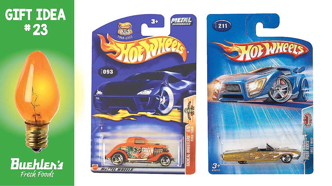 Hot Wheels - in our toy department