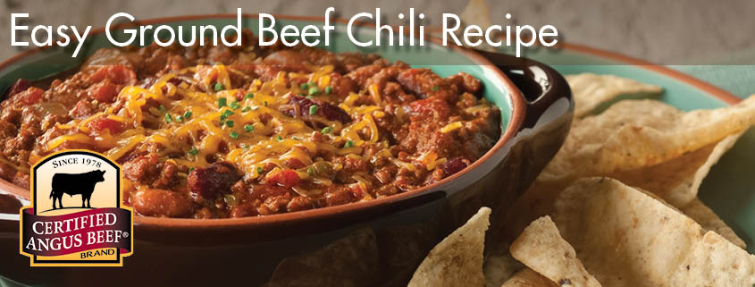 Easy Ground Beef Chili Recipe Buehler S Fresh Foods
